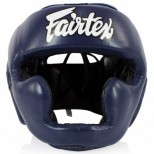 Детский боксерский шлем Fairtex (HGK-15 blue)